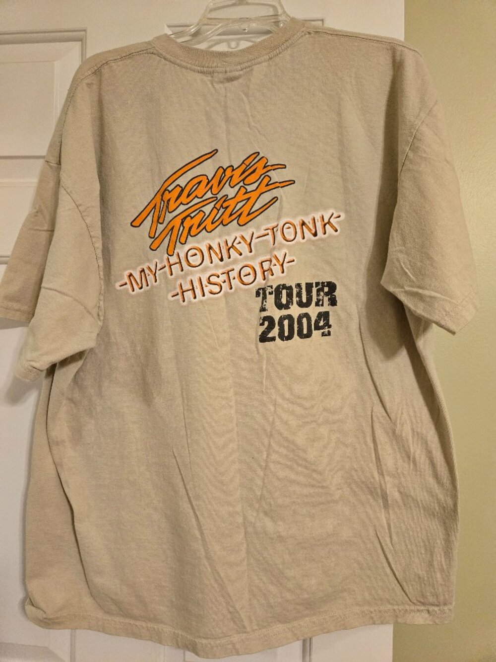 Travis Tritt vintage 2004 tour t-shirt 2x
